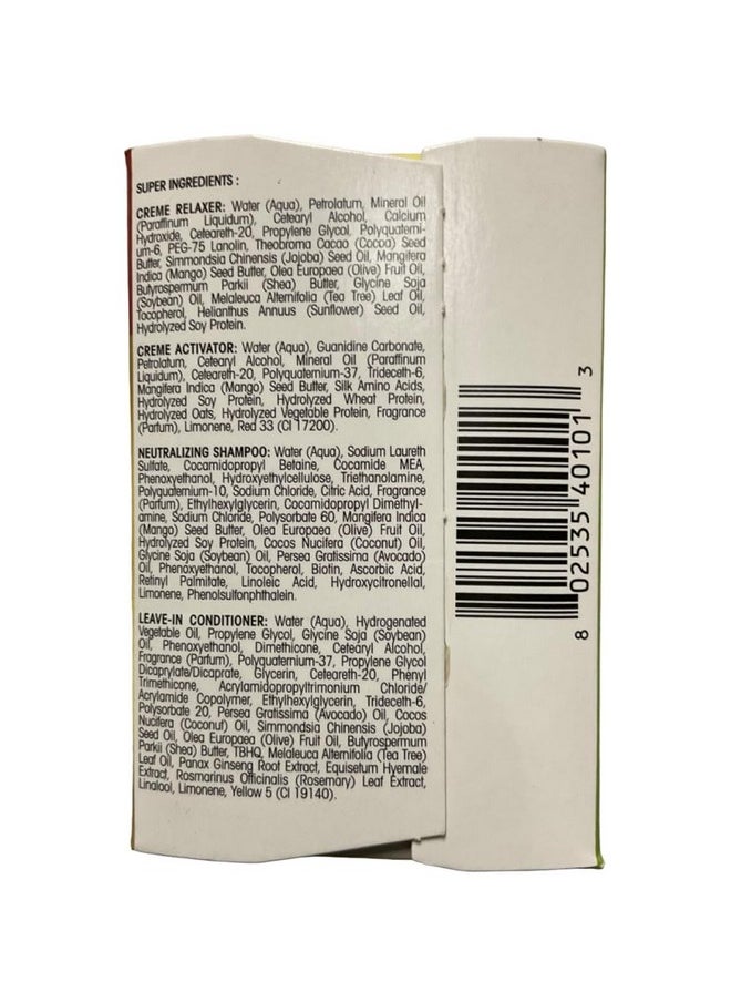 African Pride African Pride Olive Miracle Deep Conditioning No-lye Relaxer Kit, Super, 1count  - Image 2