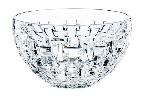 Nachtmann Bossa Nova Round Crystal Dip Bowls Set of 4 Serving Dish for Sauce Salsa Ice Cream and Dips Giftable 35 Ounce Clear Dishwasher Safe - Image 1