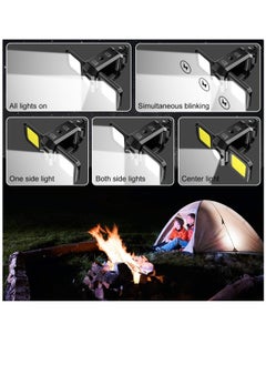 Generic Cob Keychain Work Light, 5 Modes, 90° Foldable Lamp, 2 Pcs Upgrade 1000 Lumens Rechargeable Mini Flashlight with Bottle Opener Magnet for Outdoor Camping Fishing Hiking, Gifts to My Man  - Image 3