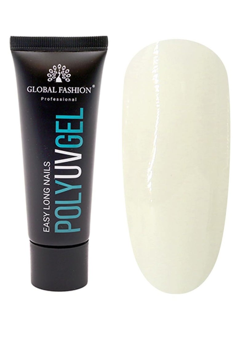 GLOBAL FASHION Global Fashion Poly UV Gel: Long-Lasting, Durable, and Easy-to-Use Nail Enhancements | (07)  - Image 1