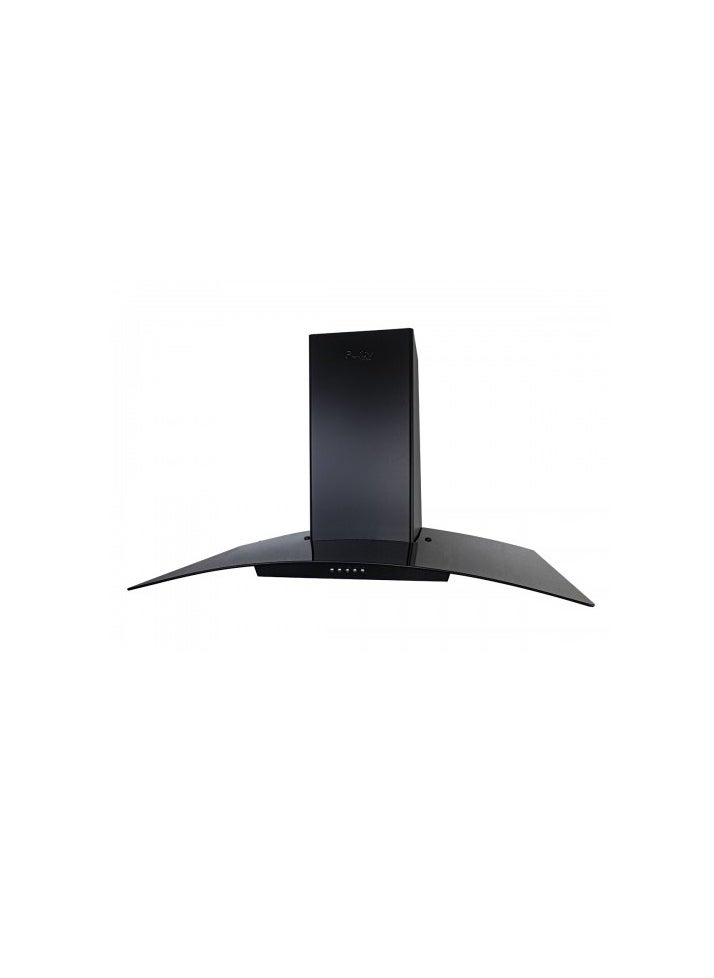 Purity Kitchen Cooker Hood, 90 cm Wall-Mount, 750 m³/h Suction Power, 3-Speed Flat Design, LED Lighting, Black ( DRAIN CAPPE BL 90 )  - Image 2