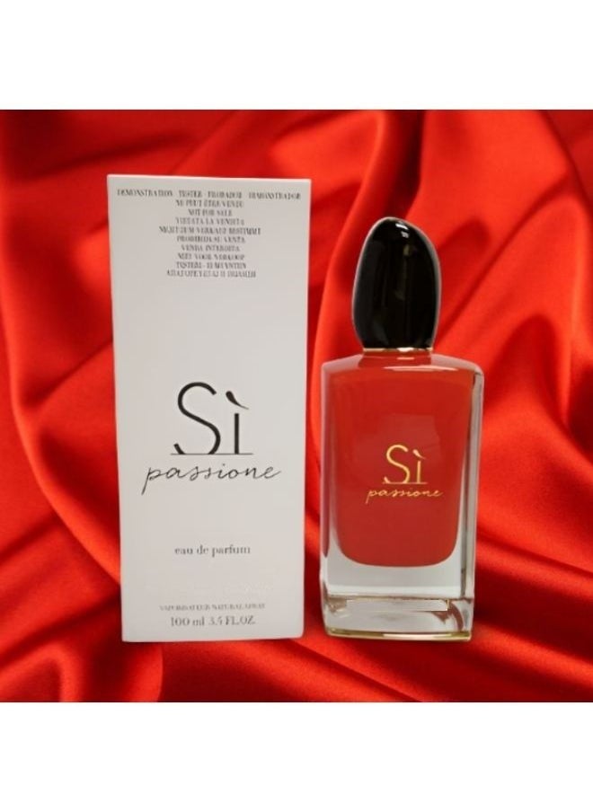 Si - Tester perfume by Si  for women  - Si Passione  Eau De Parfum  - 80 ML - Image 1