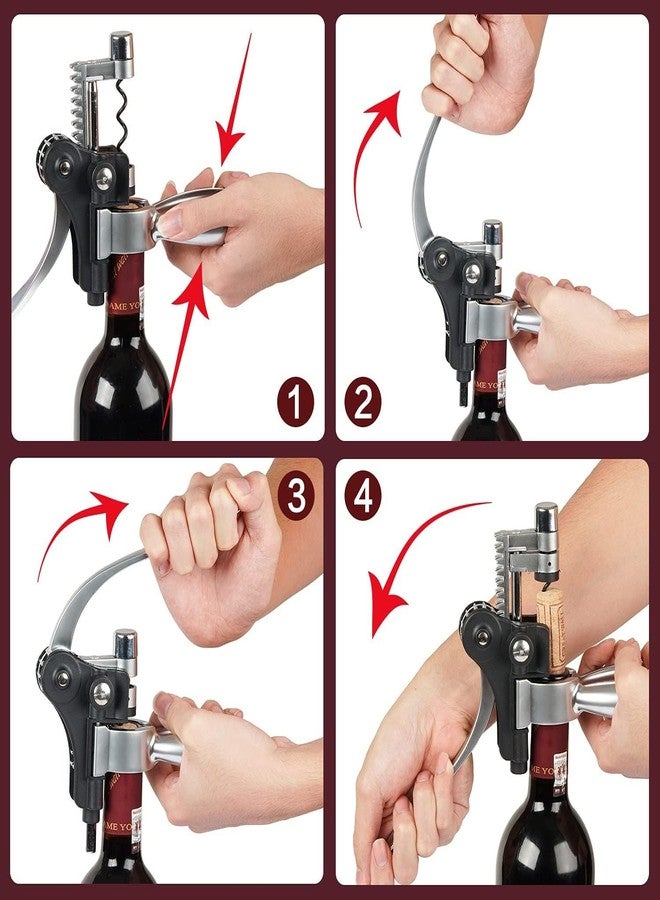 Snevil Luxury All-in-One Wine Opener Gift Set with Elegant Wooden Box – Perfect for Any Occasion - Image 5