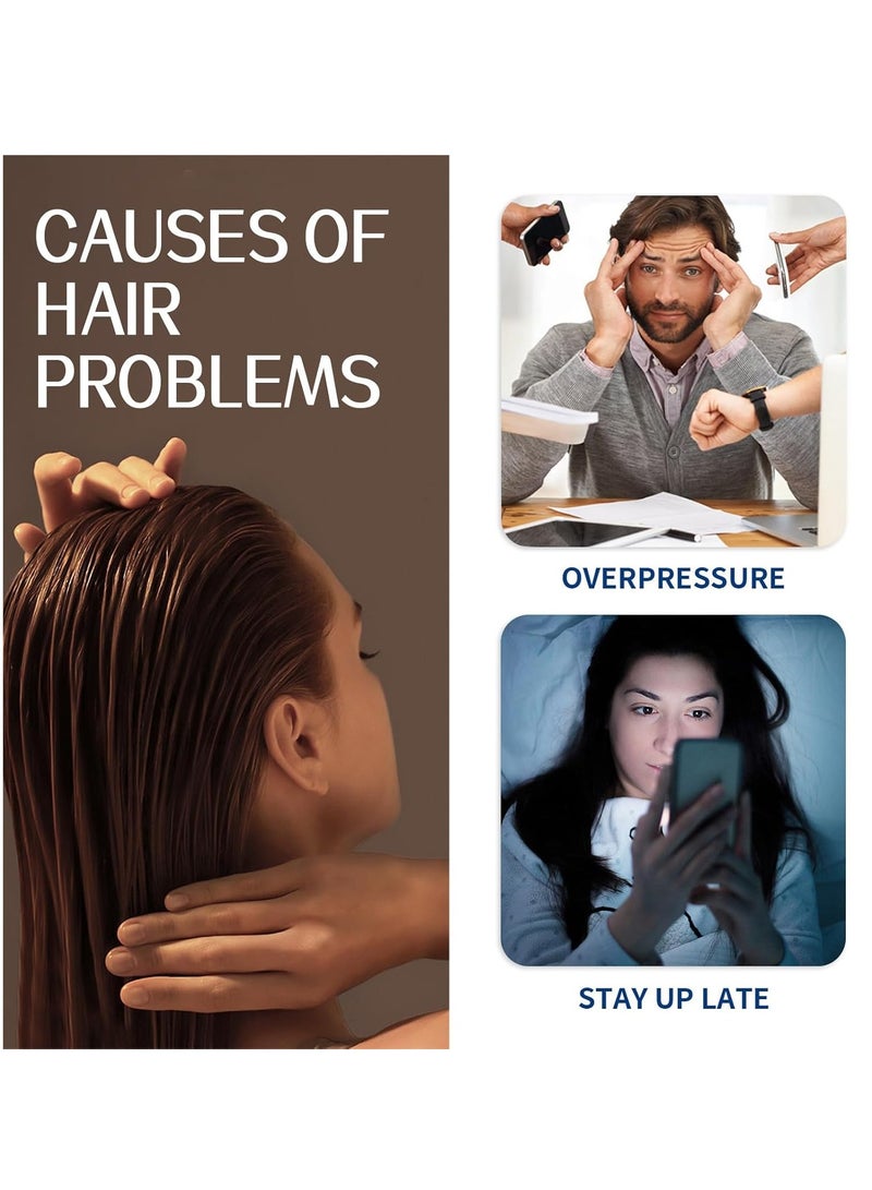 إيلهو شامبو مقشر لتقشير فروة الرأس لنمو الشعر ، شامبو منقي لبناء القشرة وعلاج فروة الرأس الجافة والحكة الجافة ، التحكم في الزيت والهدئة المنعشة ، خالي من الكبريتات ، 3.52 أوقية - Image 2