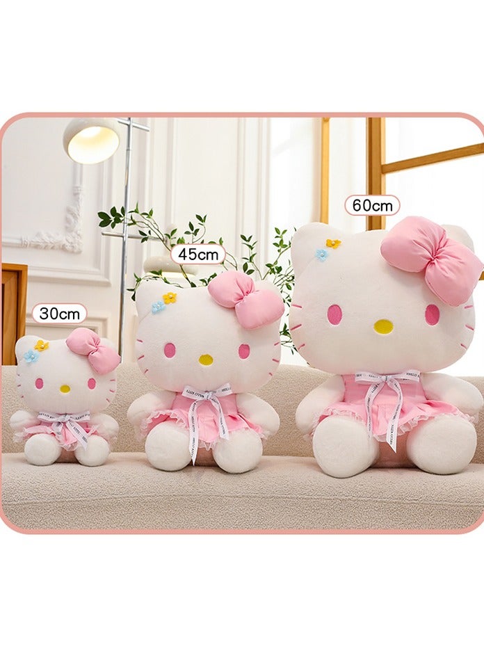 45cm Flower KT Cat Plush Toy Hello Kitty Pillow Doll - Image 3