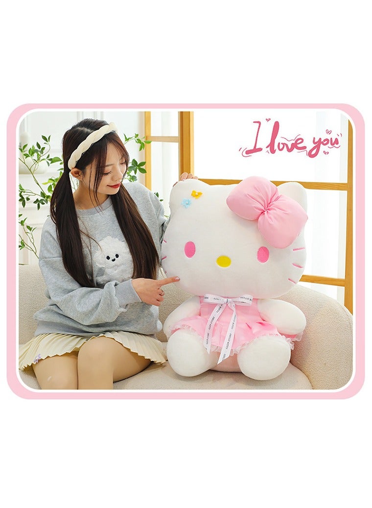 45cm Flower KT Cat Plush Toy Hello Kitty Pillow Doll - Image 2