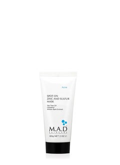 Skincare Spot On Zinc And Sulfur Mask - For Acne Prone Skin 2 oz.