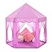 Monobeach Princess Tent Girls Large Playhouse Kids Castle Play Tent with Star Lights Gift Toy for Children Indoor and Outdoor Games 55 x 53 DxH Purple - Image 2