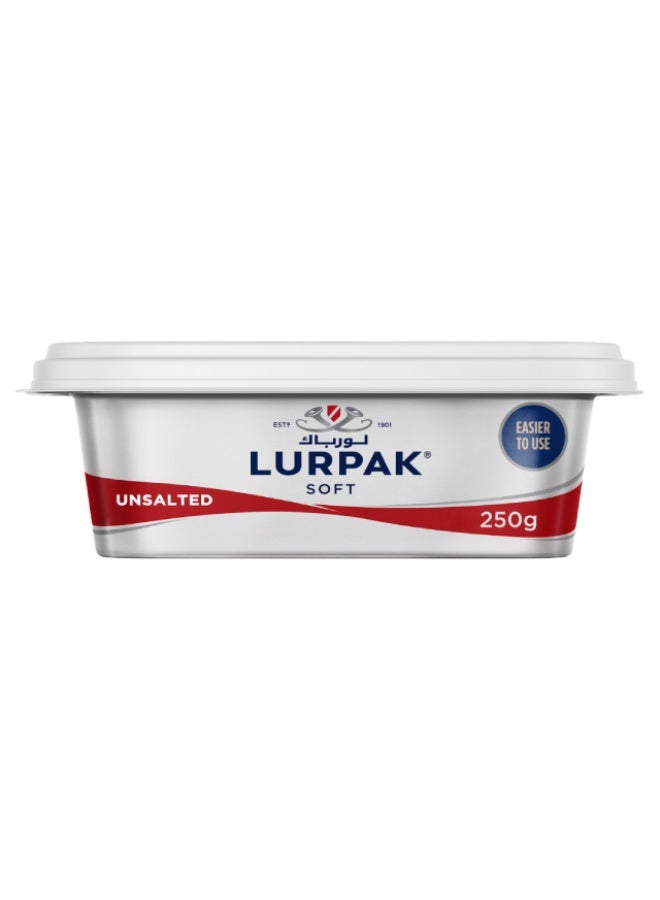 Unsalted Butter, Spreadable - 250g, Denmark