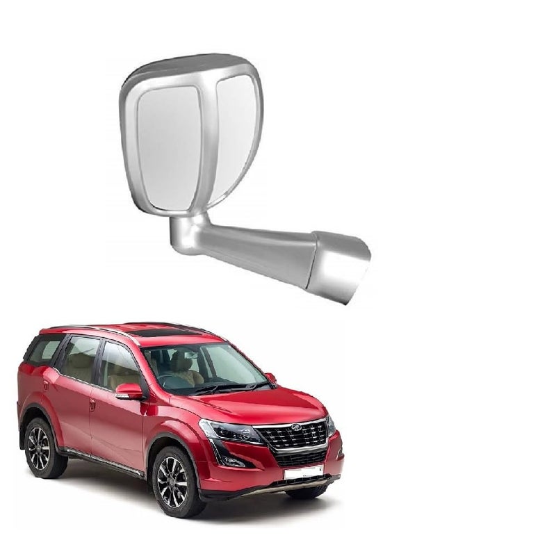 SPREADX SUV Car Wide Angle Front Fender Bonnet Side Hood Blind Mirror Silver Suitable for Mahindra XUV 500 - All models - Image 1