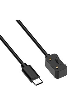 Compatible for Samsung Galaxy Fit3 Charger 3.3ft Type-C Charging Cable Magnetic Charger for Samsung Galaxy Fit 3 SM-R390 Smartwatch (Black)