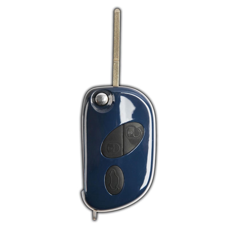 KeylessOption Keyless Option Remote Flip Key Fob 3btn for Maserati GranTurismo Quattroporte RX2TRF937