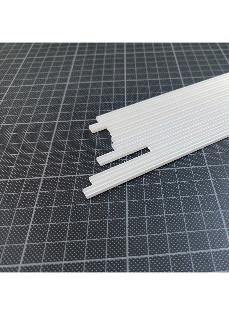 Gvn Art - E Profile Plastic Lath 4X2MM 50CM 10 Pieces - Image 1