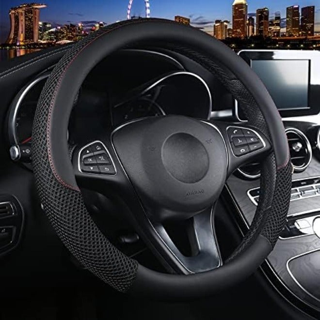 Cxtiy Universal Steering Wheel Cover for Car Fluffy Warm Plush Steering Wheel Cover for Winter  (A-Gray) - Image 2