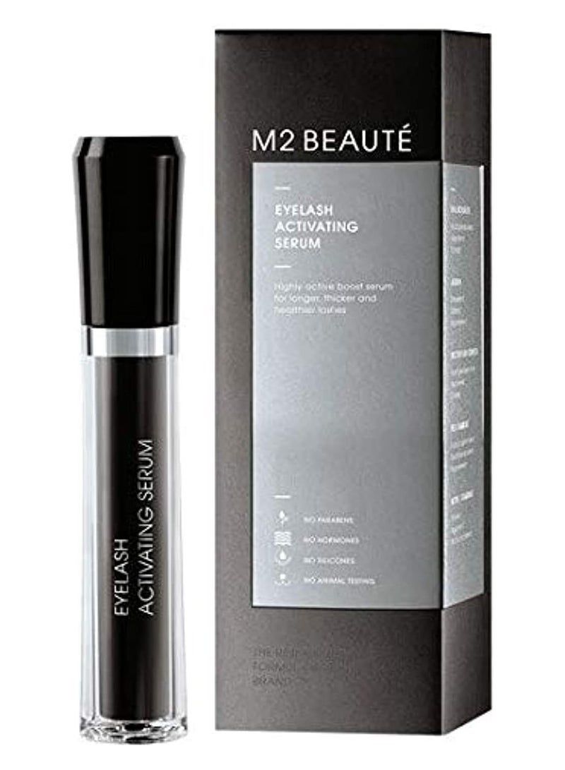 M2 Beaute Lashes Eyelash Activating serum 4ml Clear