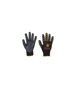 Honeywell Honeywell Skeleton Anti Impact Knitted Glove Industrial Safety Glove ORANGE  - Image 3