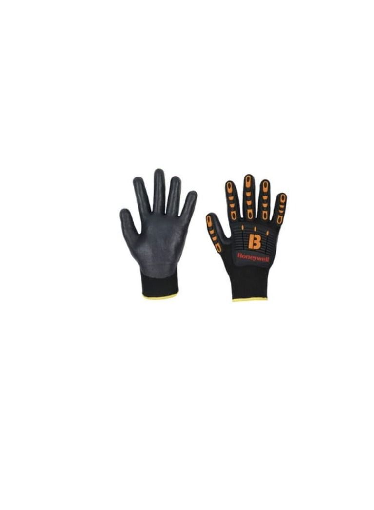 Honeywell Honeywell Skeleton Anti Impact Knitted Glove Industrial Safety Glove ORANGE  - Image 3