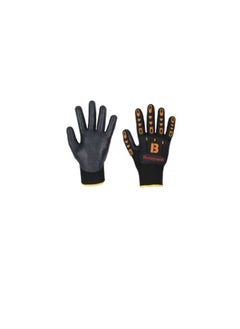Honeywell Honeywell Skeleton Anti Impact Knitted Glove Industrial Safety Glove ORANGE  - Image 2