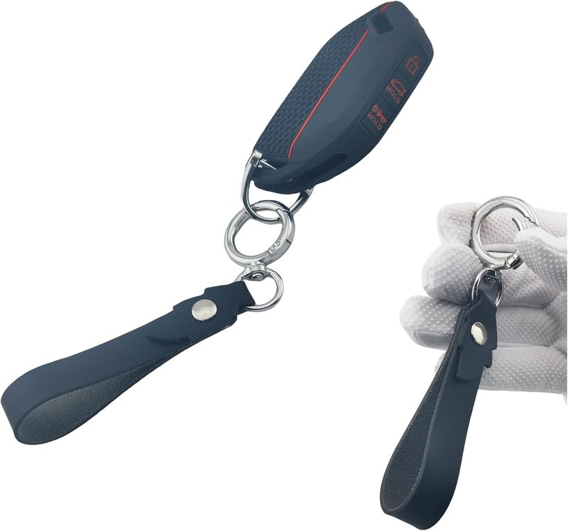 RUNZUIE Silicone Key Fob Cover for Kia Telluride - Image 3