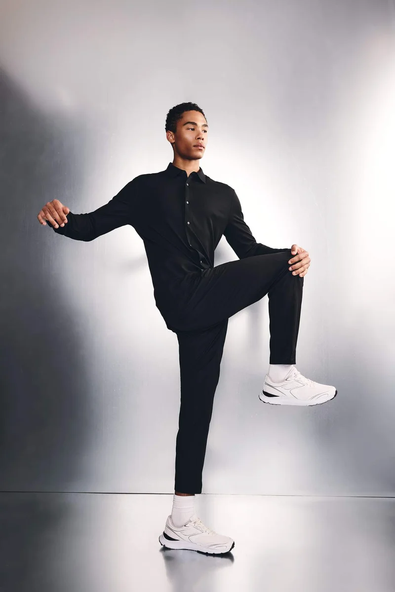 ديفاكتو Slim Fit Long Sleeve Shirt