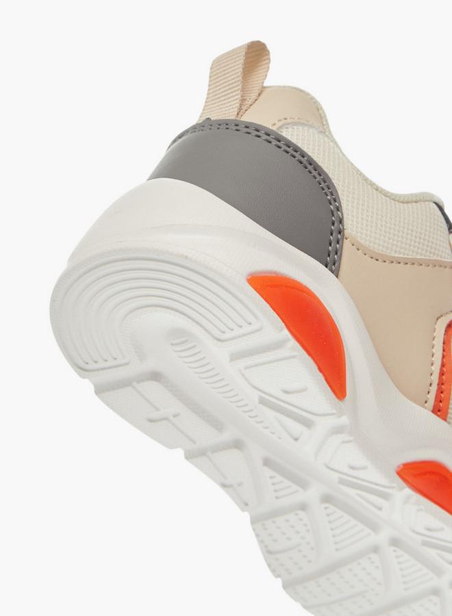 LBL by Shoexpress Boys Panelled Sneakers With Hook And Loop Closure - Image 5