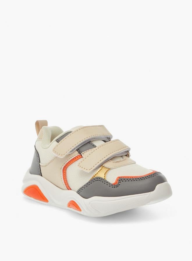 LBL by Shoexpress Boys Panelled Sneakers With Hook And Loop Closure - Image 1