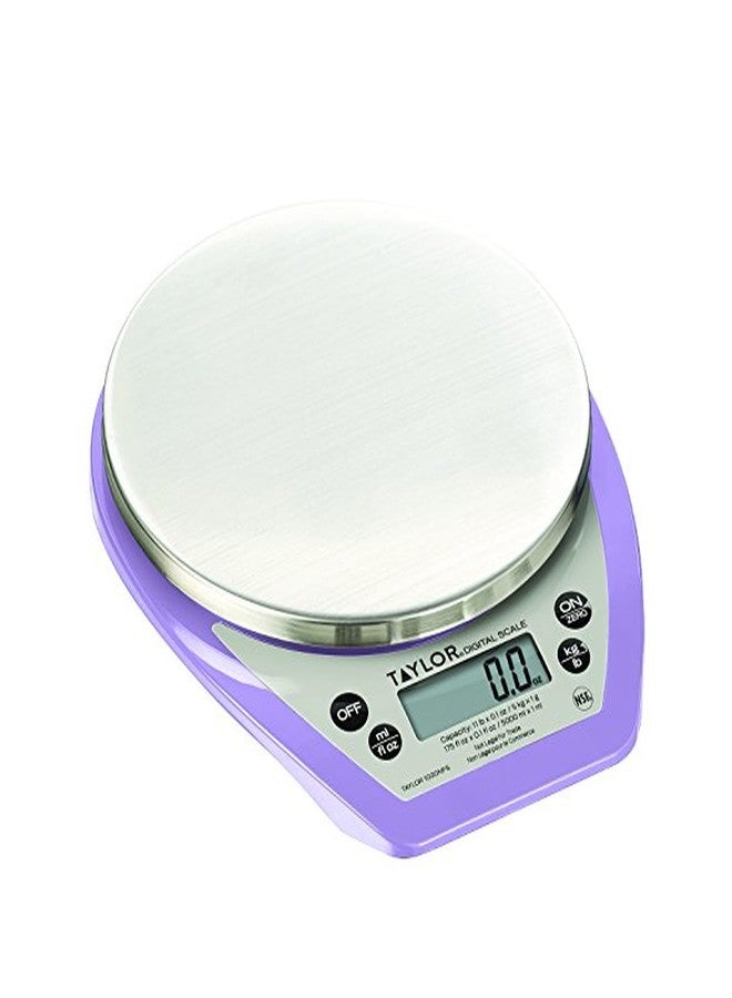 Taylor 1020PRNFS Allergy Digital Scale, Purple - Image 1