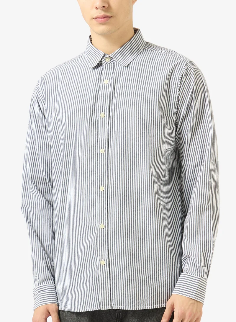 ريبلز مع نمشي Mens Regular Collar Shirt