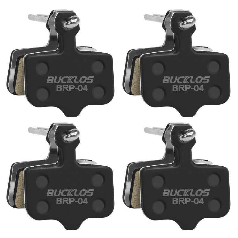 BUCKLOS Bike Disc Brake Pads-Bicycle Disk Brake Pads for Sram Avid Elixir E1 E3 E5 E7 E9 ER ER CR Mag Level TL T Sram XX X0 X7 X9 XXWC DB1 DB3 DB5 for Mountain Bike/Ebike/Road Bike/Scooter - Image 1
