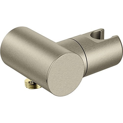 Moen A755BN Drop Ell with Integrated Holder For Handheld Shower, Brushed Nickel - Image 2
