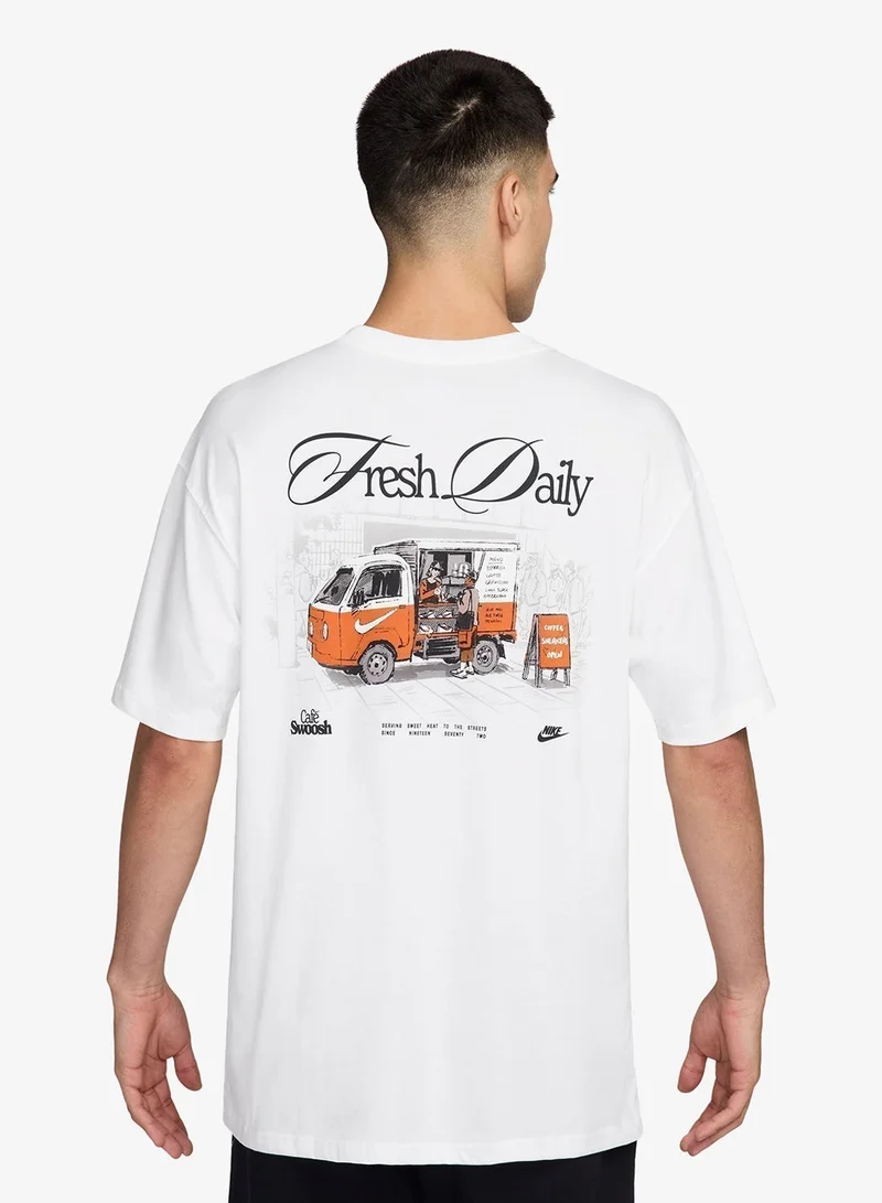 Nike Nsw Lifestyle Café Swoosh Van T-Shirt
