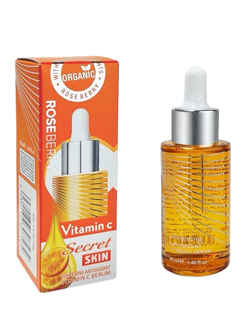 RoseBerry Nature Secret Skin Whitening Antioxidant Vitamin C Serum 40ml 