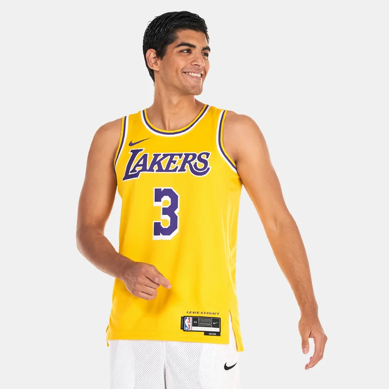 Men's Dri-FIT NBA Swingman Los Angeles Lakers Icon Edition Jersey - 2022/23
