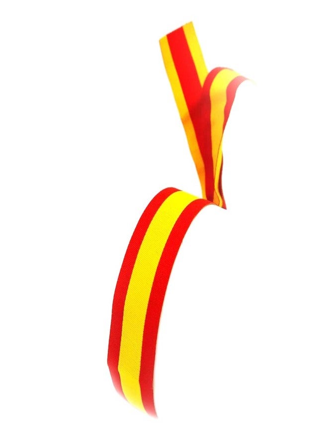 BDM Fabric bracelet with flag of Spain with adjustable capacity for women or men. 15 mm wide., Polyester - Image 3