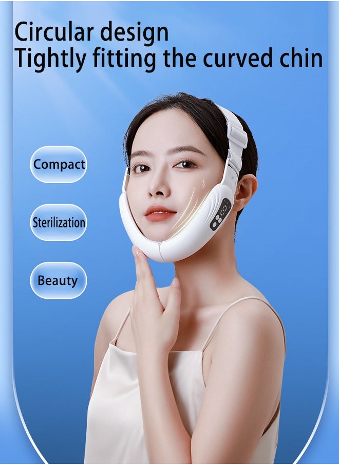 Generic - Micro current lifting and slimming machine, tightening double chin V-face micro current beauty machine, facial massager - Image 1