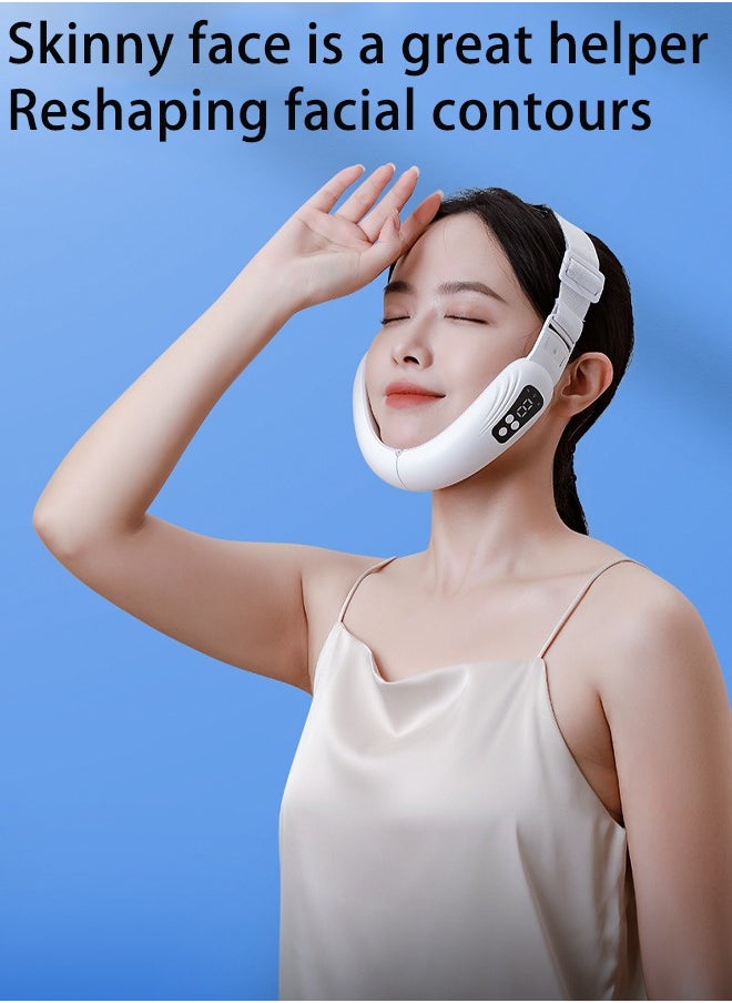 Generic - Micro current lifting and slimming machine, tightening double chin V-face micro current beauty machine, facial massager - Image 1