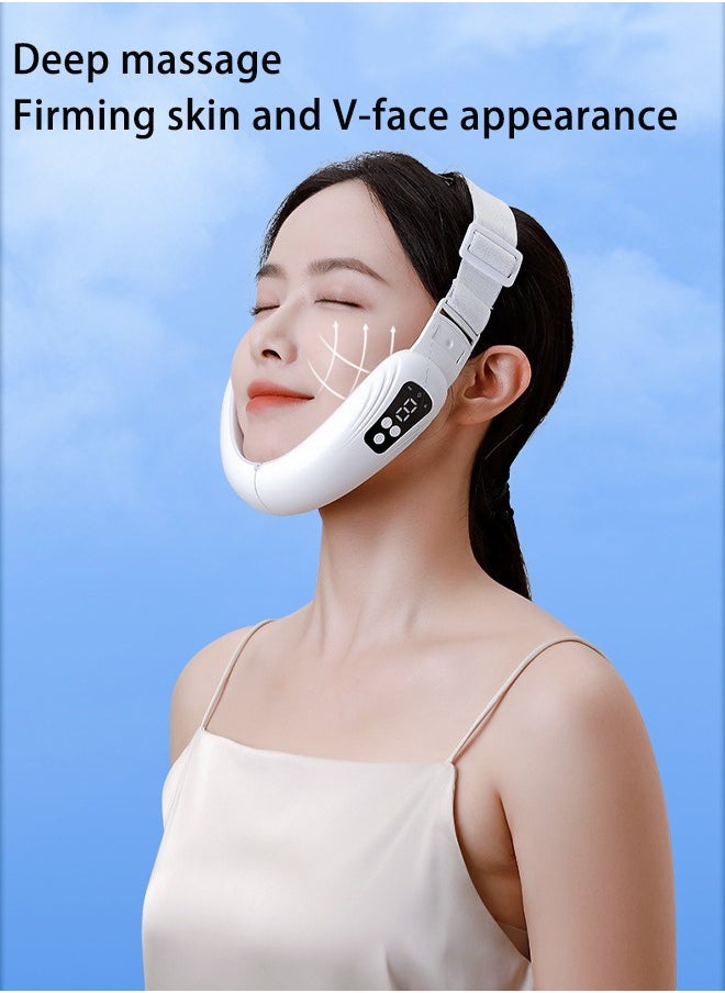 Generic - Micro current lifting and slimming machine, tightening double chin V-face micro current beauty machine, facial massager - Image 1