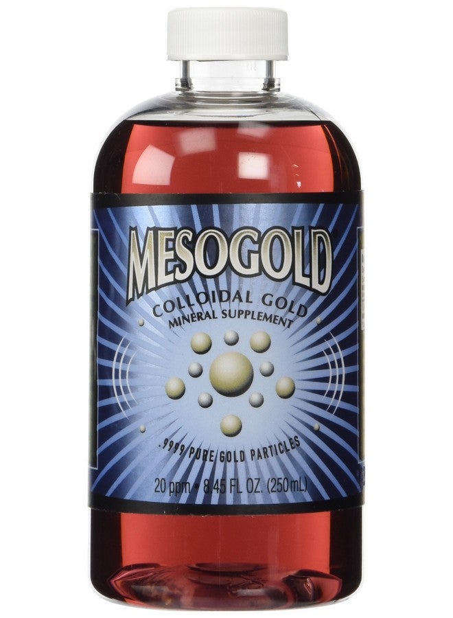 Purest Colloids Mesogold ® 20 Ppm Colloidal Gold 250 Ml/8.45 Oz - Image 1