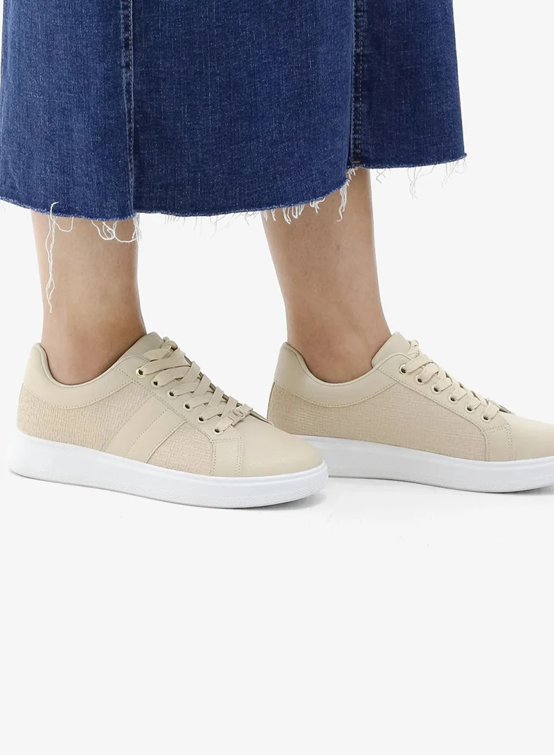 لاماراباريس حذاء رياضي كاجوال برباط ونعل سميك