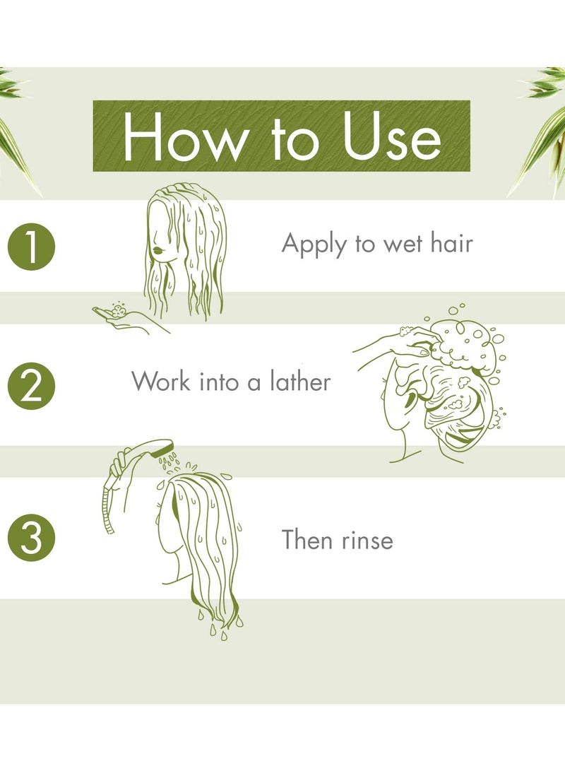 Klorane Klorane Ultra-Gentle Shampoo with Oat Milk, Suitable for the Entire Family, SLS and Paraben Free - Image 3