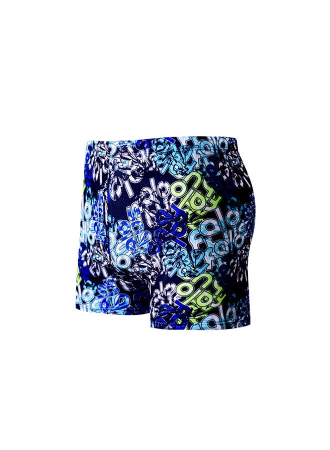 إسكدنيا شورت سباحة رجالي بوكسر كبير الحجم مع رباط، لون سادة، قماش مريح، سريع الجفاف، معدات حمام سباحة ربيع حار للرجال-اللون: 9 ألوان.- - Image 5