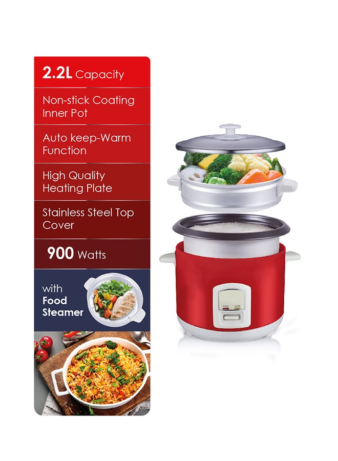 Sanford RICE COOKER 2.2 L 900 W SF2502RC-2.2L BS Multicolour - Image 4