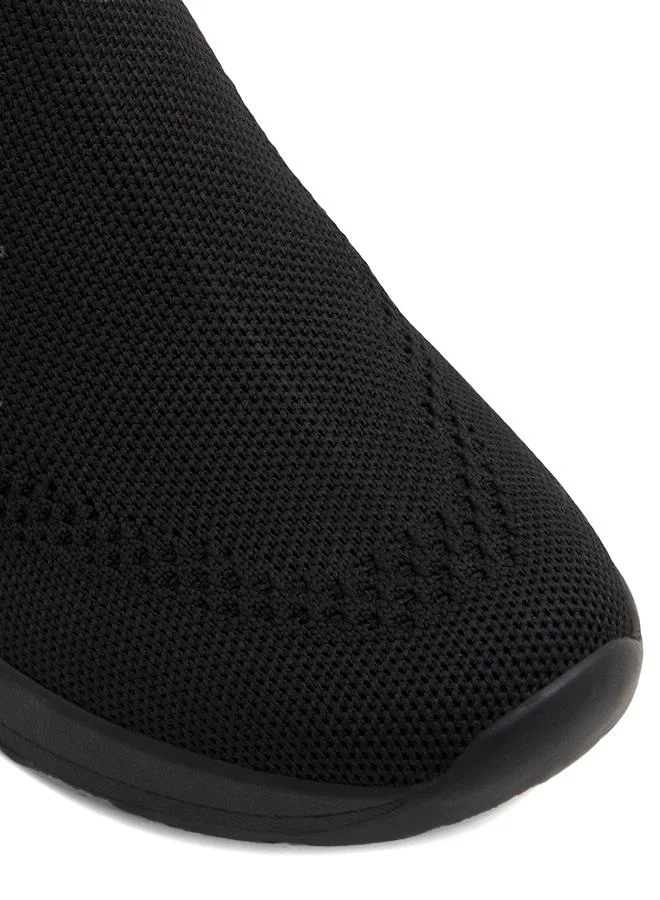 Aldo  Sevan Ladies Black Wedge Sneakers for Women | Best Price UAE