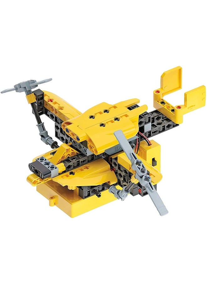 CubicFun Clementoni - Science & Play Mechanics Mountain Rescue Helicopter - 75063 - Image 4