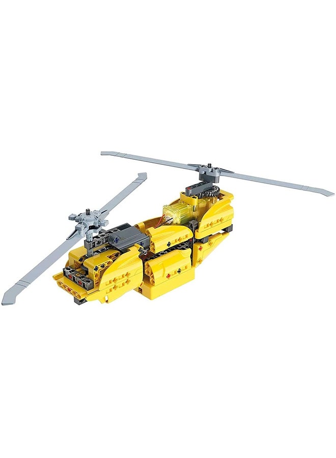 CubicFun Clementoni - Science & Play Mechanics Mountain Rescue Helicopter - 75063 - Image 2