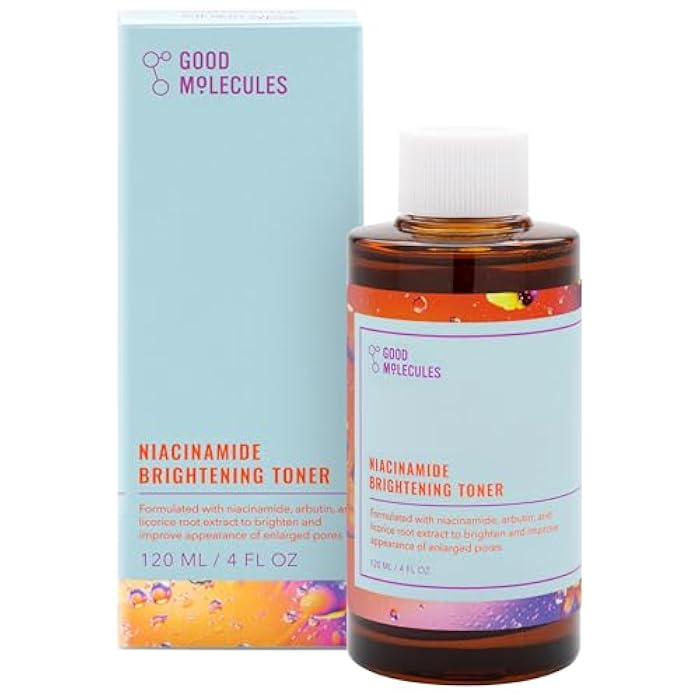 Good Molecules Niacinamide Brightening Toner - Toner for Face with Niacinamide and Arbutin for Skin Tone Balancing- Pore Minimizer, Facial Skin Care - Image 1