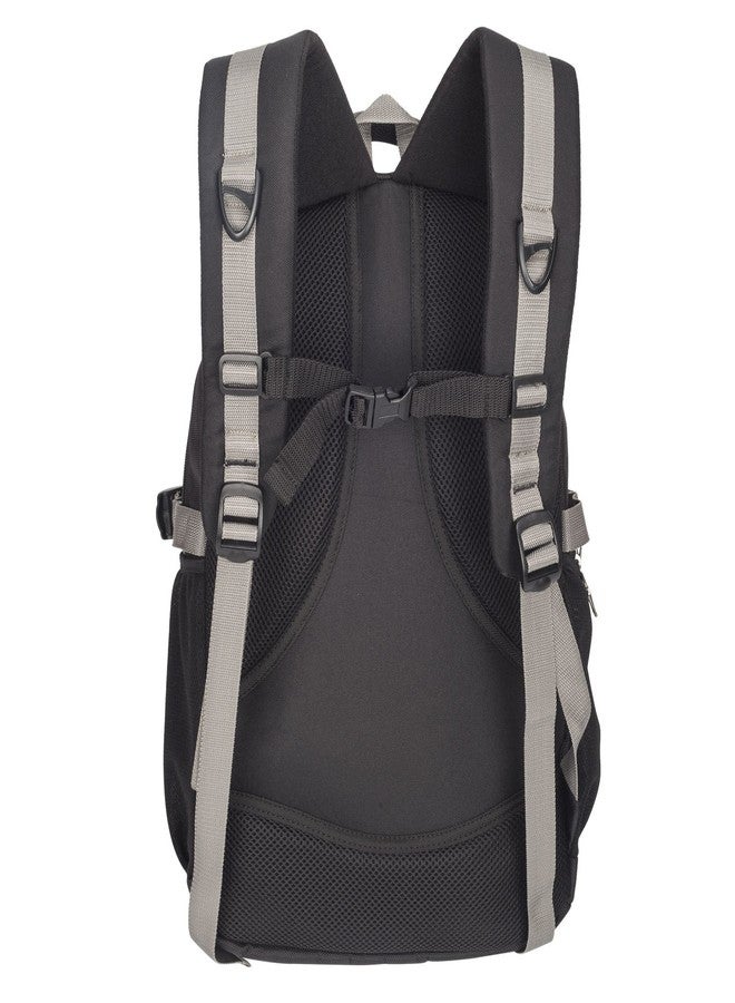 Cosmus Apollo 15.6 inch Casual Laptop Backpack/Travel Laptop Bag (Black & Grey) - Image 4