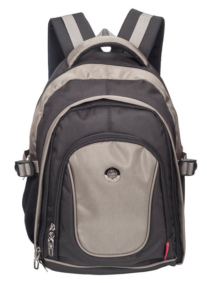 Cosmus Apollo 15.6 inch Casual Laptop Backpack/Travel Laptop Bag (Black & Grey) - Image 1