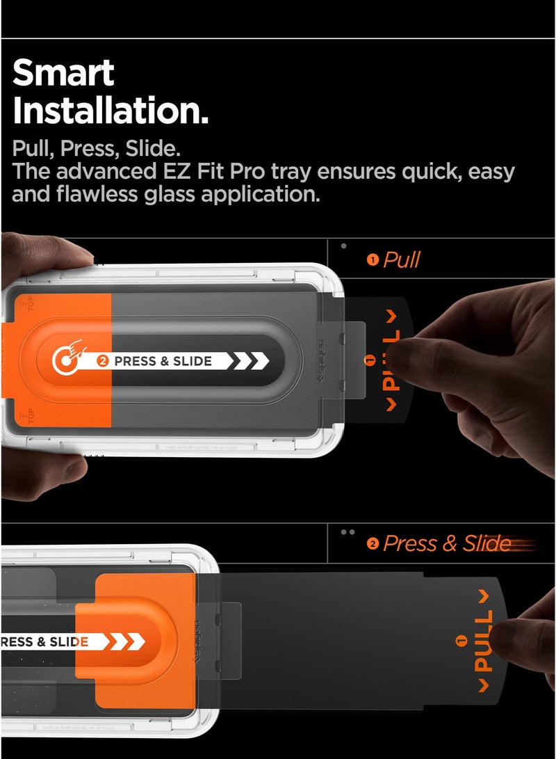 Spigen GLAStR EZ-Fit HD Samsung Galaxy Z Fold 7 Screen Protector Tempered Glass for Front Screen - [2 PACK] - Image 2