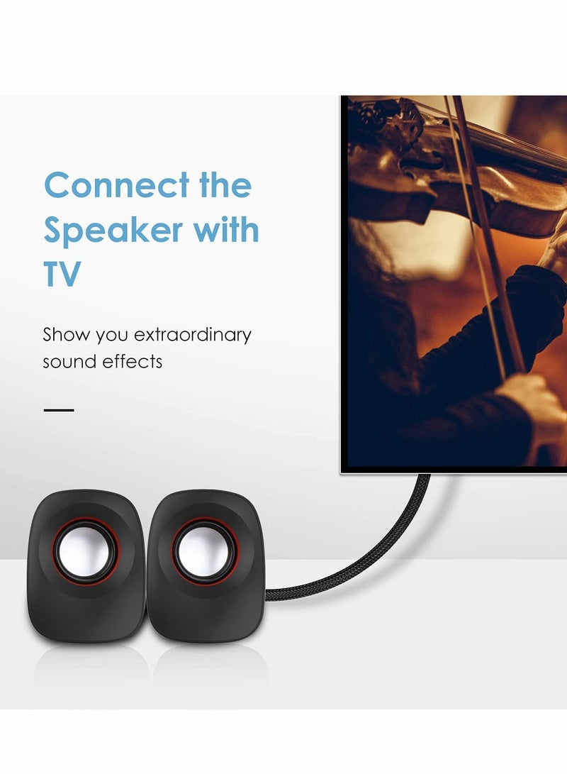 SOLARAE Fiber Optic Audio Cable with Nylon Braided Fiber Optic Cord for Home Theater, Sound Bar, TV, PS4, Xbox, Playstation, etc. - Image 2